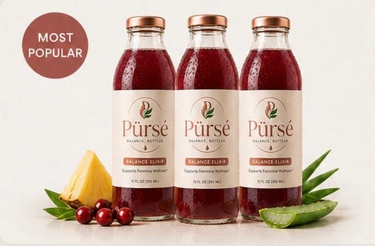 Pürsé Balance Elixir – Daily Feminine Wellness Elixir (12 oz)